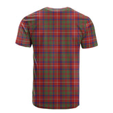 Shaw Red Modern Tartan T-Shirt